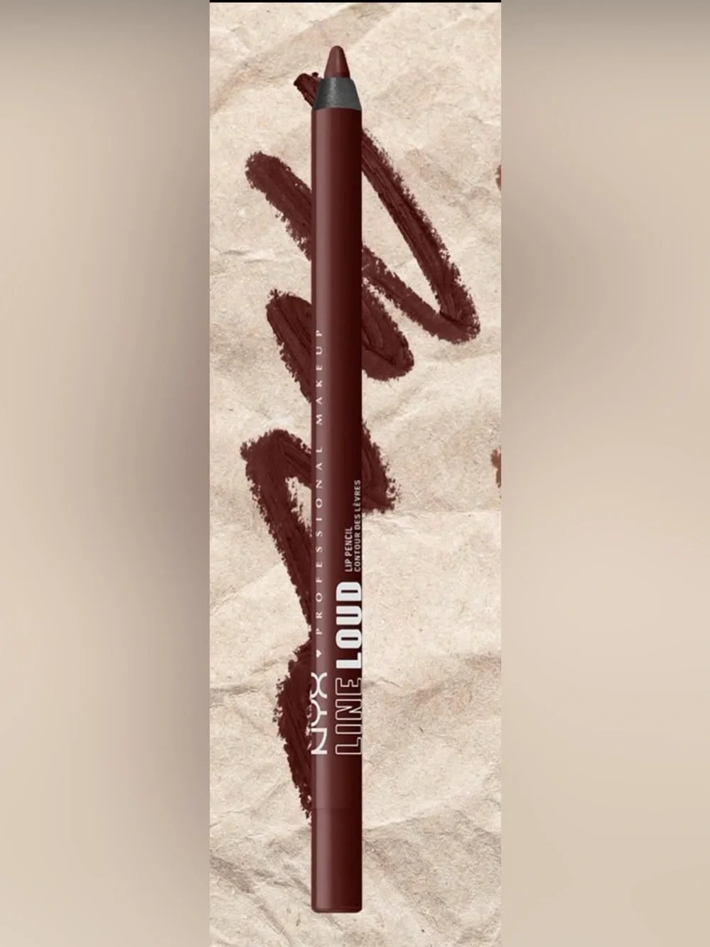 NYX Professional Makeup Line Loud Longwear Lip Liner- 34 Make A Statement NIP